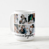 Mug Notre 1ère Fête des Mères ! Collage de photos (Devant gauche)