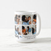 Mug Notre 1ère Fête des pères Ensemble ! Collage de ph (Devant droit)