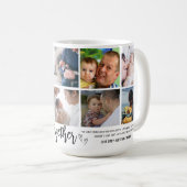 Mug Notre 1ère Fête des pères Ensemble ! Photo Collage (Devant droit)
