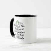 Mug Notre amour est comme la forêt (Devant gauche)