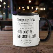 Mug Notre amour est indestructible - Cadeau pour lui
