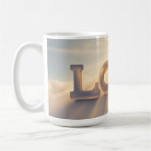 Mug Notre Amour Est Le Ciel Envoyé (Gauche)