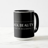 Mug Notre beauté noire - 15 oz de muscade (Devant droit)