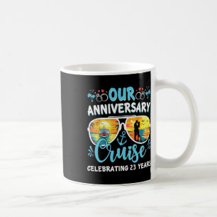 Mug Notre Croisière d'Anniversaire Célébrant 23 Ans de