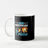 Mug Notre croisière de conception de couples de mariag (Gauche)