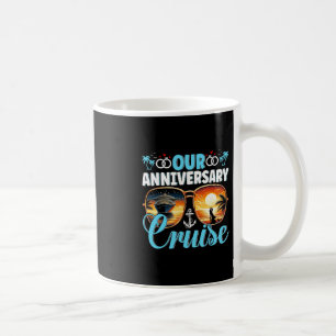 Mug Notre croisière de conception de couples de mariag