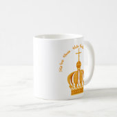 Mug Notre-Dame de Fatima couronne (Devant droit)
