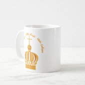 Mug Notre-Dame de Fatima couronne (Devant gauche)