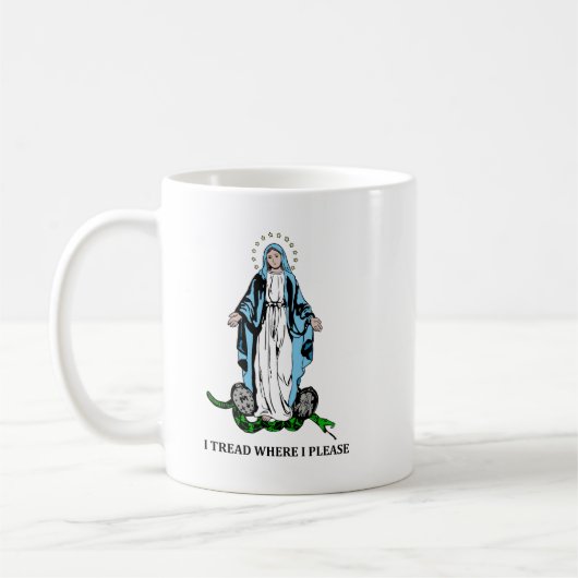 Mug Notre-Dame de Guadalupe Bienheureuse Mère Catholiq (Gauche)