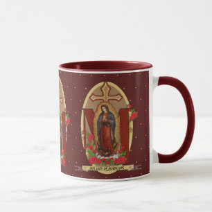 Mug Notre Dame de Guadalupe Père Noël Maria Vierge e