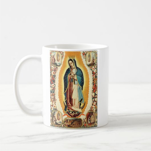 Mug Notre-Dame de Guadalupe Radiant Art (Gauche)