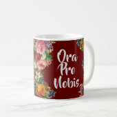 Mug Notre-Dame de Guadalupe Vierge Marie Dentelle cath (Devant droit)