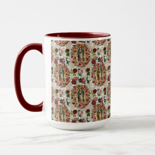 Mug Notre-Dame de Guadalupe Vierge Marie Saint catholi (Gauche)