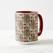 Mug Notre-Dame de Guadalupe Vierge Marie Saint catholi (Devant droit)