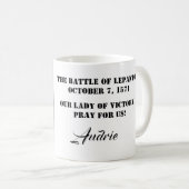 Mug Notre-Dame de la Victoire (Devant droit)