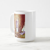 Mug Notre-Dame de Lourdes (Devant gauche)