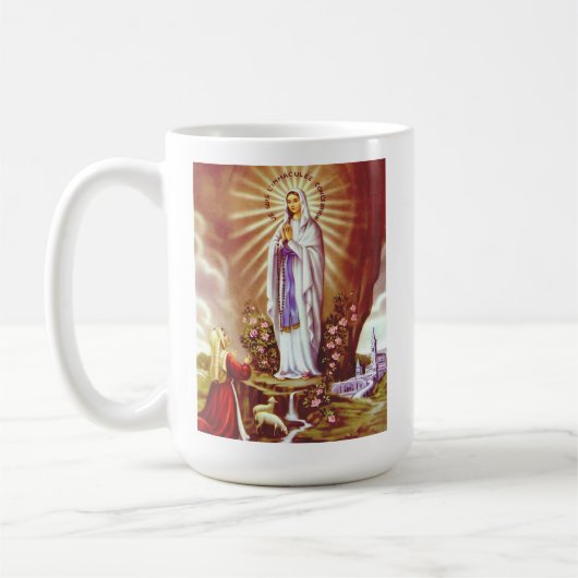 Mug Notre-Dame de Lourdes (Gauche)
