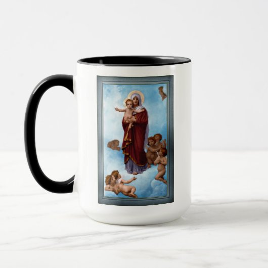 Mug Notre-Dame des Anges par William Bouguereau (Gauche)