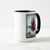Mug Notre-Dame des Anges par William Bouguereau (Devant droit)