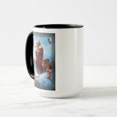 Mug Notre-Dame des Anges par William Bouguereau (Devant gauche)