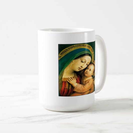 Mug Notre-Dame du bon conseil (Devant droit)