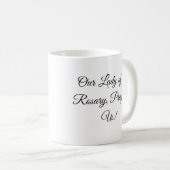 Mug Notre-Dame du Rosaire (Devant droit)
