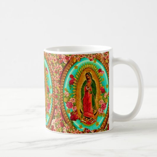 Mug Notre Dame Guadalupe-Mexique Sainte Vierge Marie (Droite)