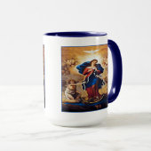 Mug Notre-Dame qui a des noeuds (Devant droit)