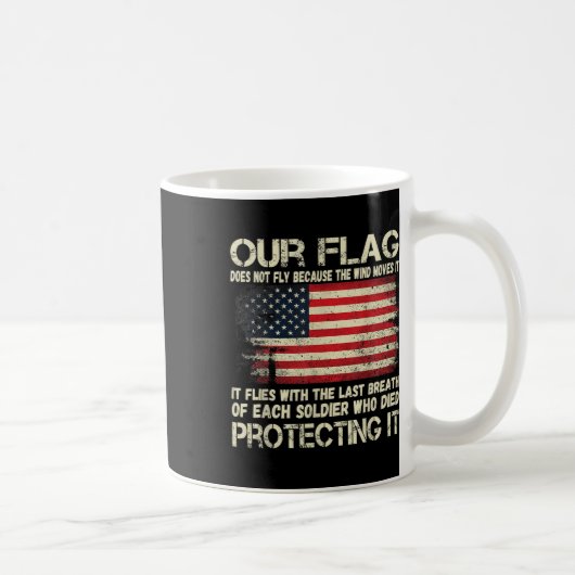 Mug Notre Drapeau - Respiration De Chaque Drapeau Amér (Droite)