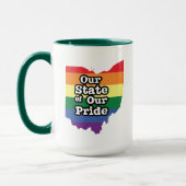 Mug Notre État de notre fierté| Ohio (Gauche)