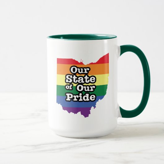 Mug Notre État de notre fierté| Ohio (Droite)