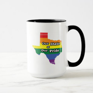 Mug Notre État de notre fierté Texas