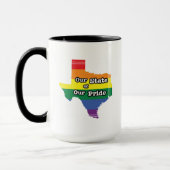 Mug Notre État de notre fierté| Texas (Gauche)