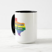 Mug Notre État de notre fierté| Texas (Devant gauche)