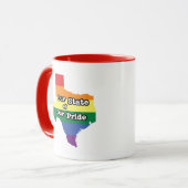 Mug Notre État de notre fierté| Texas (Devant gauche)
