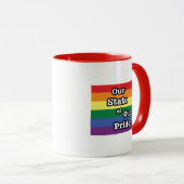 Mug Notre État de notre fierté| Wyoming (Devant droit)