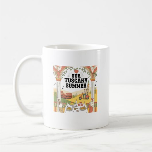 Mug Notre été toscan (Gauche)