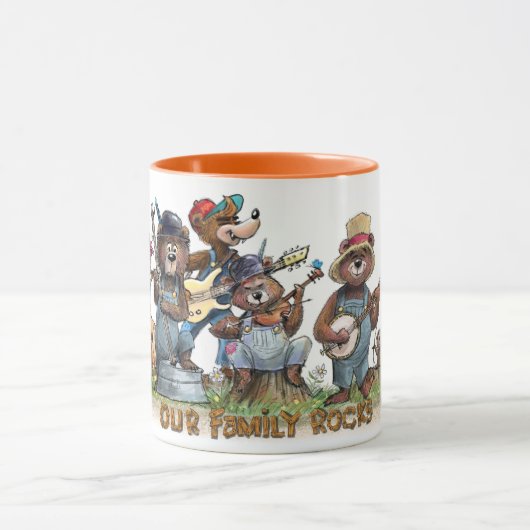 Mug Notre famille Rocks (Centre)