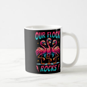 Mug Notre Flock Rocks Flamant rose mignon Correspondan