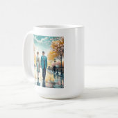 Mug Notre histoire d'amour est ma préférée (Devant gauche)