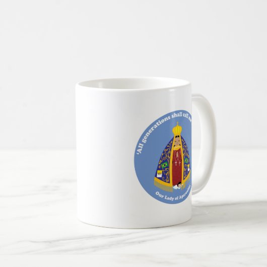 Mug Notre Madame d'Aparecida (Devant droit)
