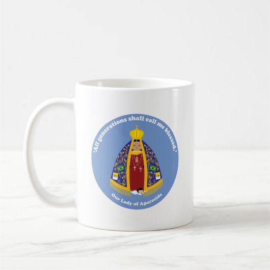 Mug Notre Madame d'Aparecida (Gauche)