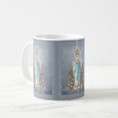 Mug Notre Madame de manuscrit de Vierge Marie d'avenue (Devant gauche)