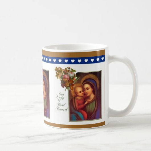 Mug Notre Madame de Vierge Marie béni bon par (Droite)