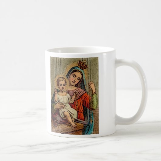 Mug Notre Madame du chapelet le plus saint (Droite)