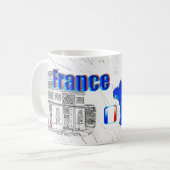 Mug NOTRE MAISON - Collection design FRANCE (Devant gauche)
