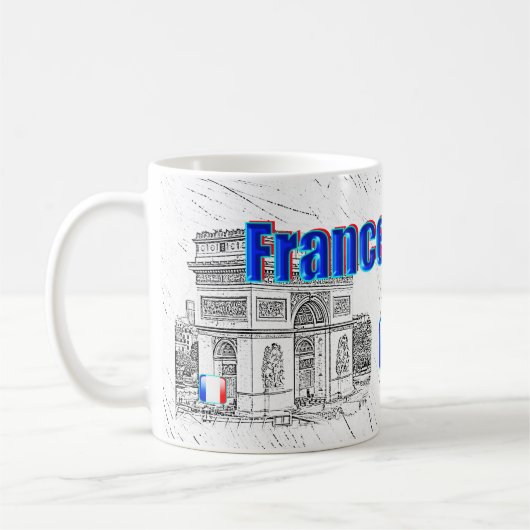 Mug NOTRE MAISON - Collection design FRANCE (Gauche)