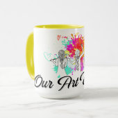 Mug Notre Musique du Monde de l'Art (Devant gauche)