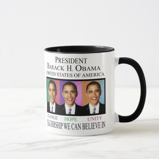 MUG NOTRE NOUVEAU PRÉSIDENT (Droite)