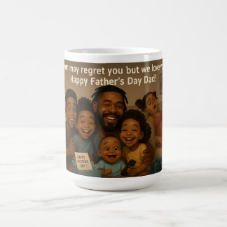 Mug Notre père est le meilleur. Aucun regret